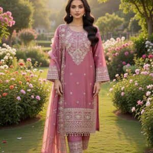 Party Wear Stitched Royal Zareen Sarara